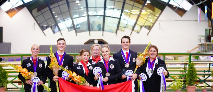 Drei Medaillen für U21-Team Austria in Kaposvar. © Andrea Fuchshumer