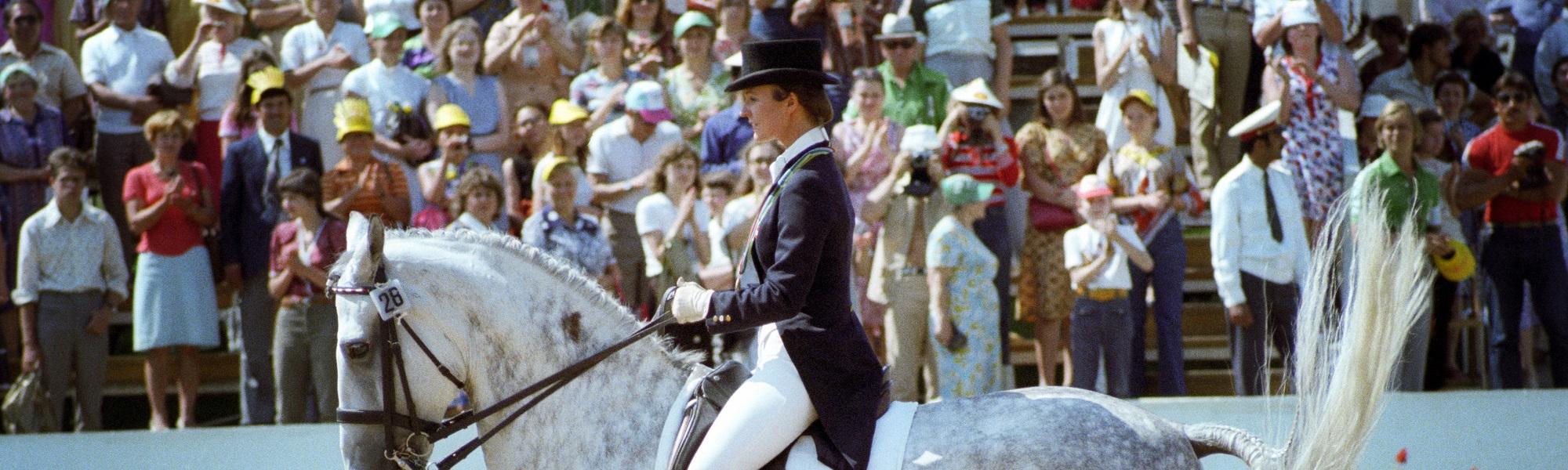 Heute vor genau 40 Jahren gewann Sissy Max-Theurer Olympia-Gold in Moskau.